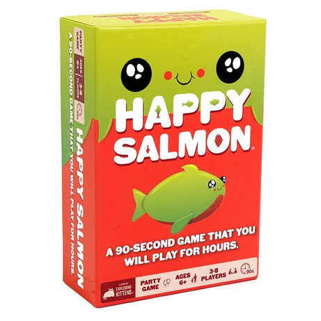 Glücklicher Lachs 